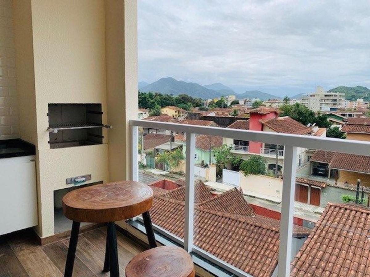 Apto Excelente C/Ar, Varanda Gourmet E Piscina Убатуба Екстер'єр фото